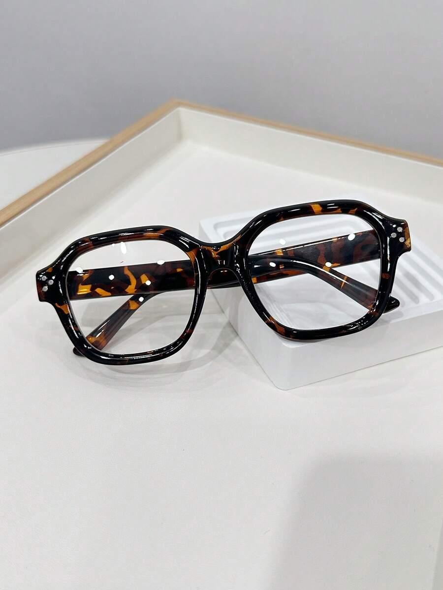 okulary zerówki animal print