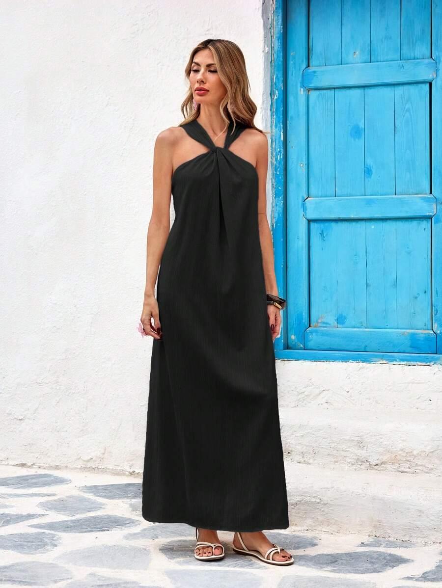 KLASYCZNA MAXI SUKIENKA OVERSIZE 