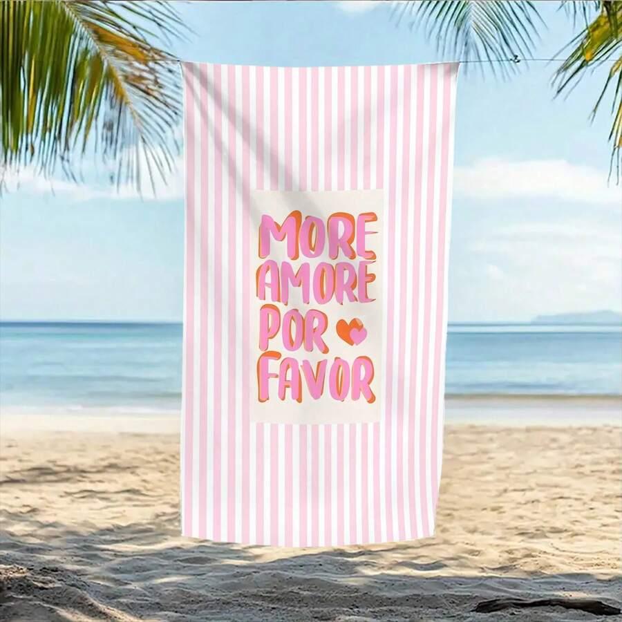 kolorowy ręcznik plażowy