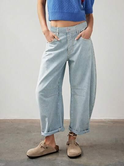 SPODNIE JEANS PASKI 