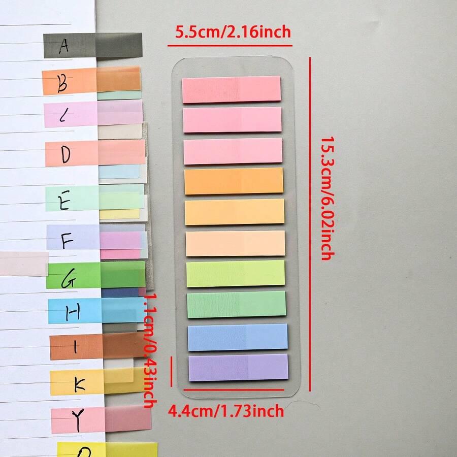 KOLOROWE karteczki samoprzylepne 6-PACK