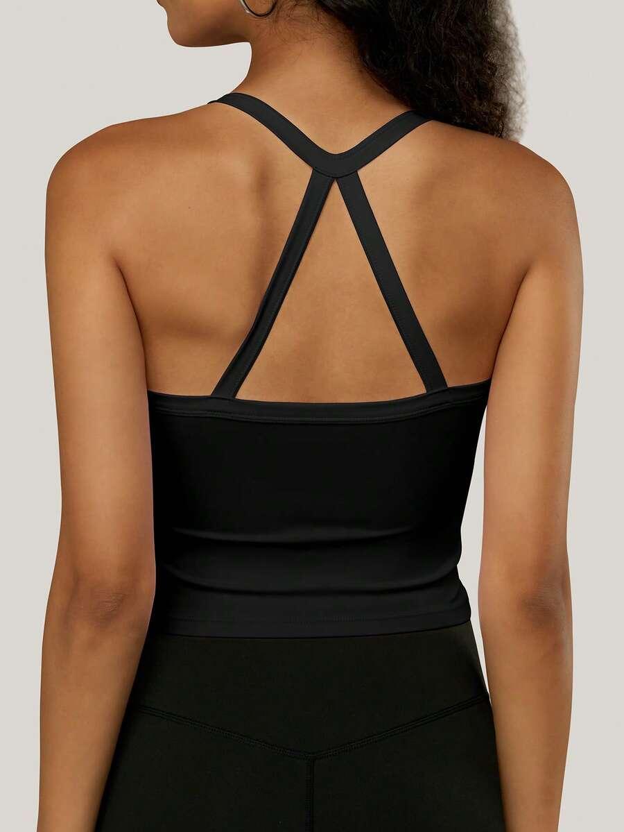 czarny top push-up