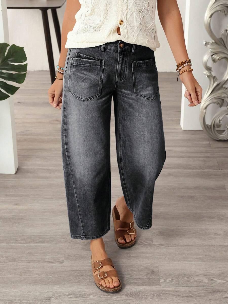 spodnie jeans kieszenie