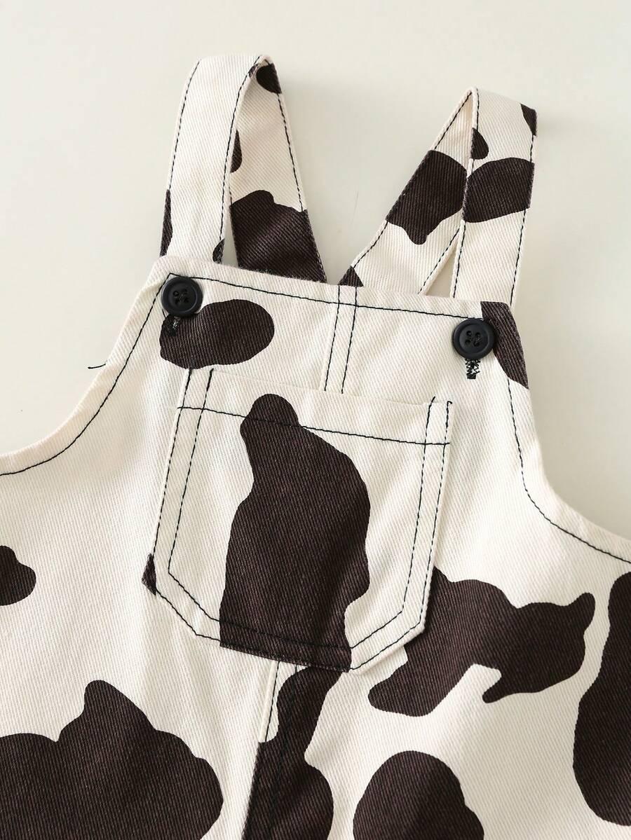 SPODNIE OGRODNICZKI ANIMAL PRINT