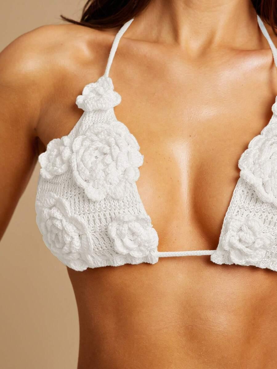 biała góra od bikini