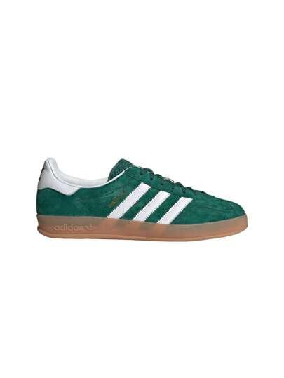 ZIELONE BUTY SPORTOWE LOGO GAZELLE INDOOR