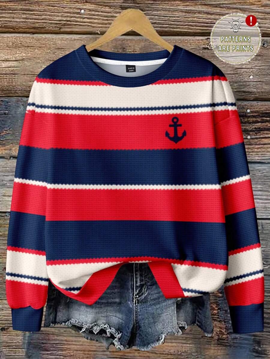 BLUZA DAMSKA ZE WZOREM 