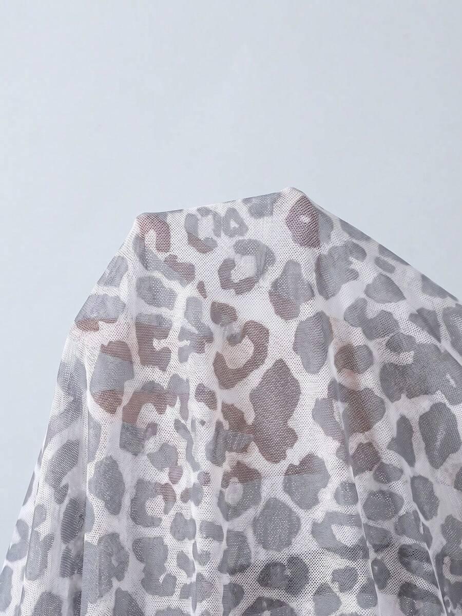 TRZYCZĘŚCIOWY STRÓJ KĄPIELOWY ANIMAL PRINT