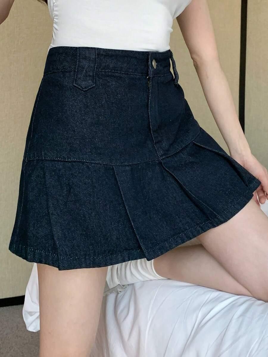 SPÓDNICA JEANSOWA MINI