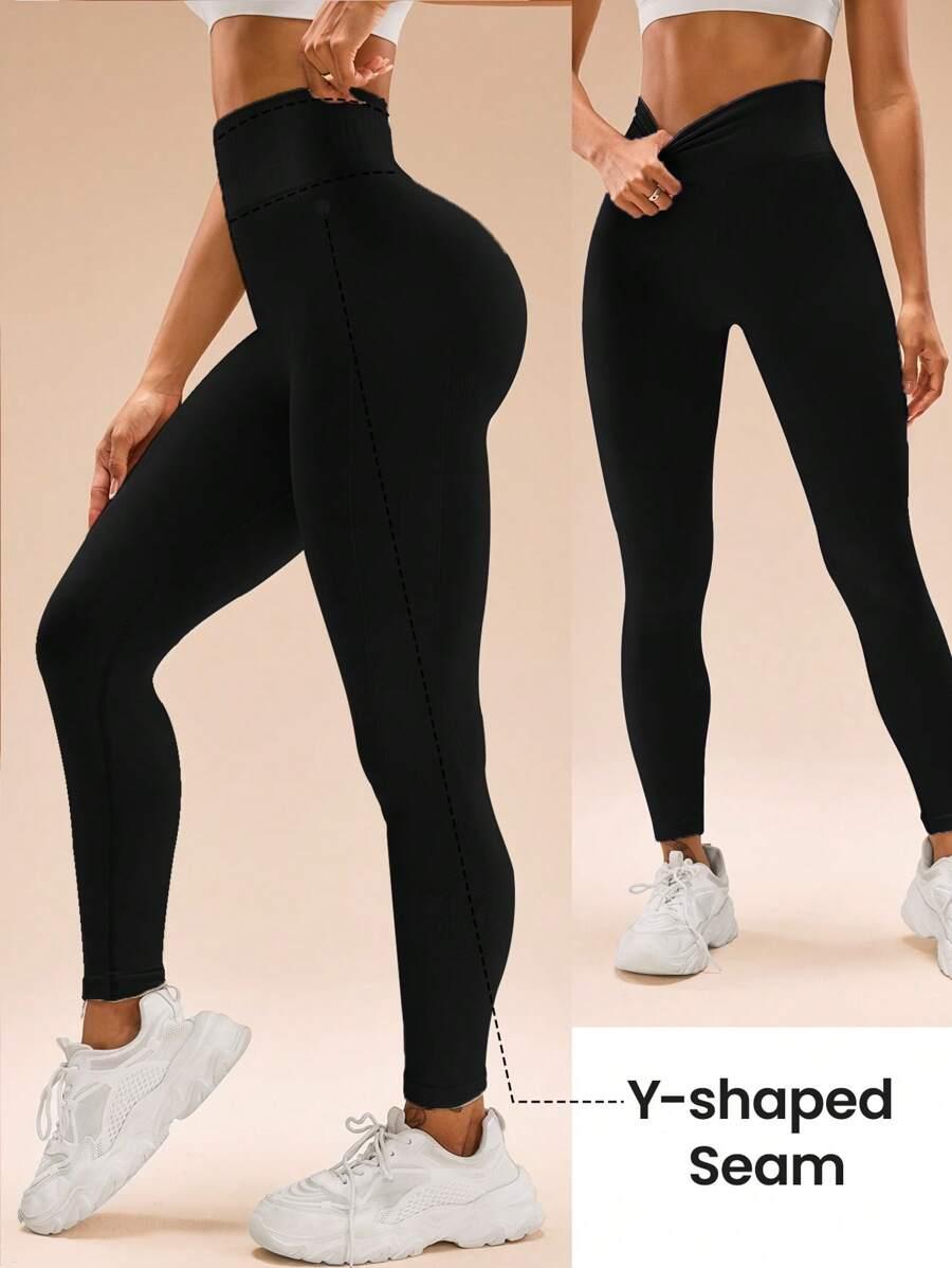 CZARNE SPORTOWE LEGGINSY 