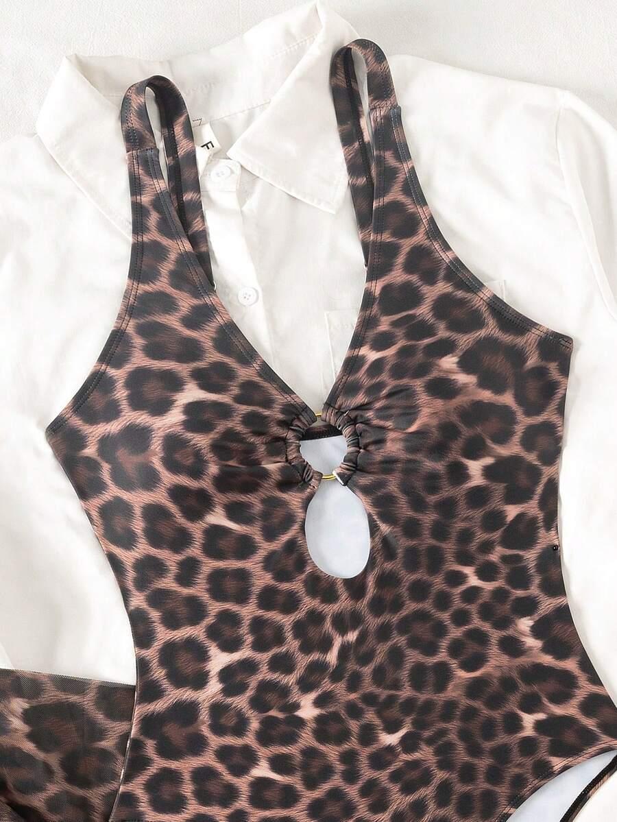 JEDNOCZĘŚCIOWY STRÓJ KĄPIELOWY ANIMAL PRINT