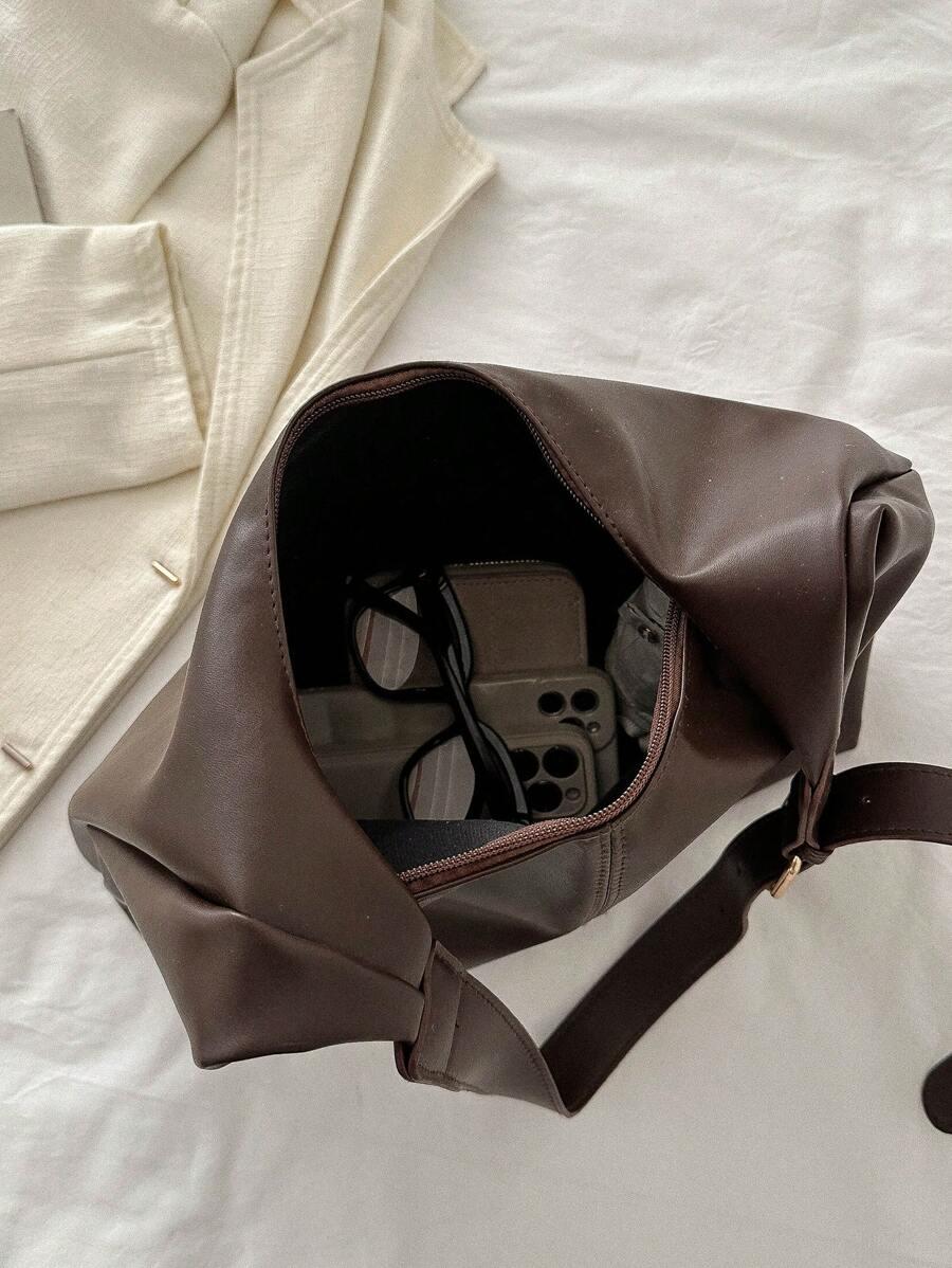 BRĄZOWA TOREBKA CROSSBODY