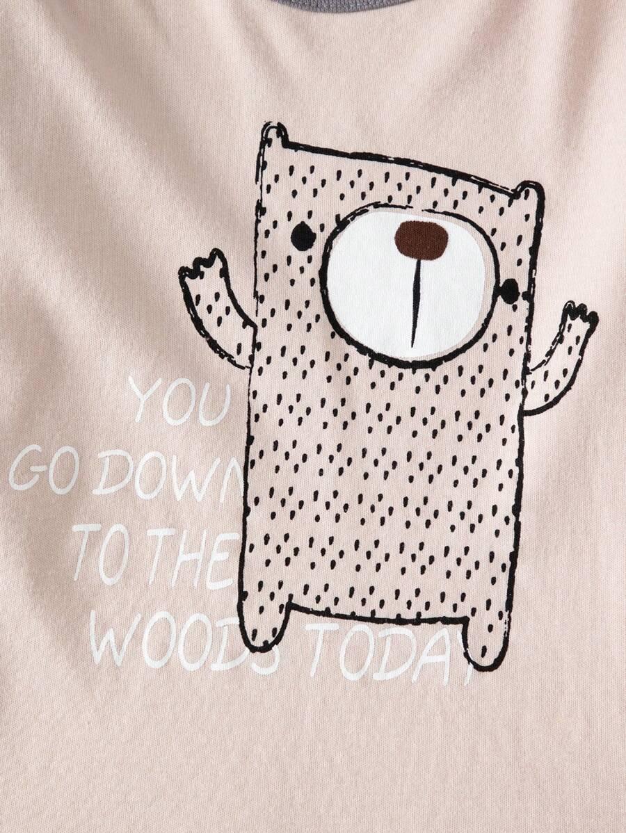 bluzka długi rękaw print