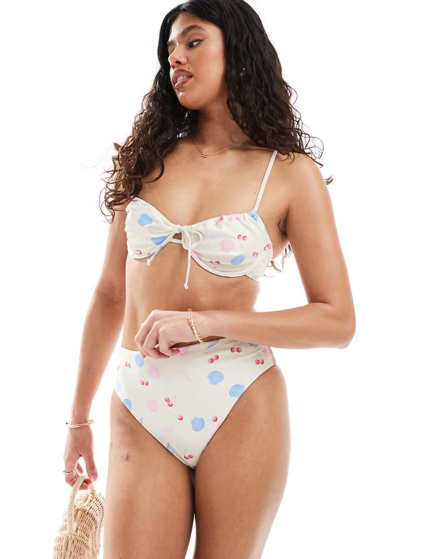 DÓŁ OD BIKINI PRINT 