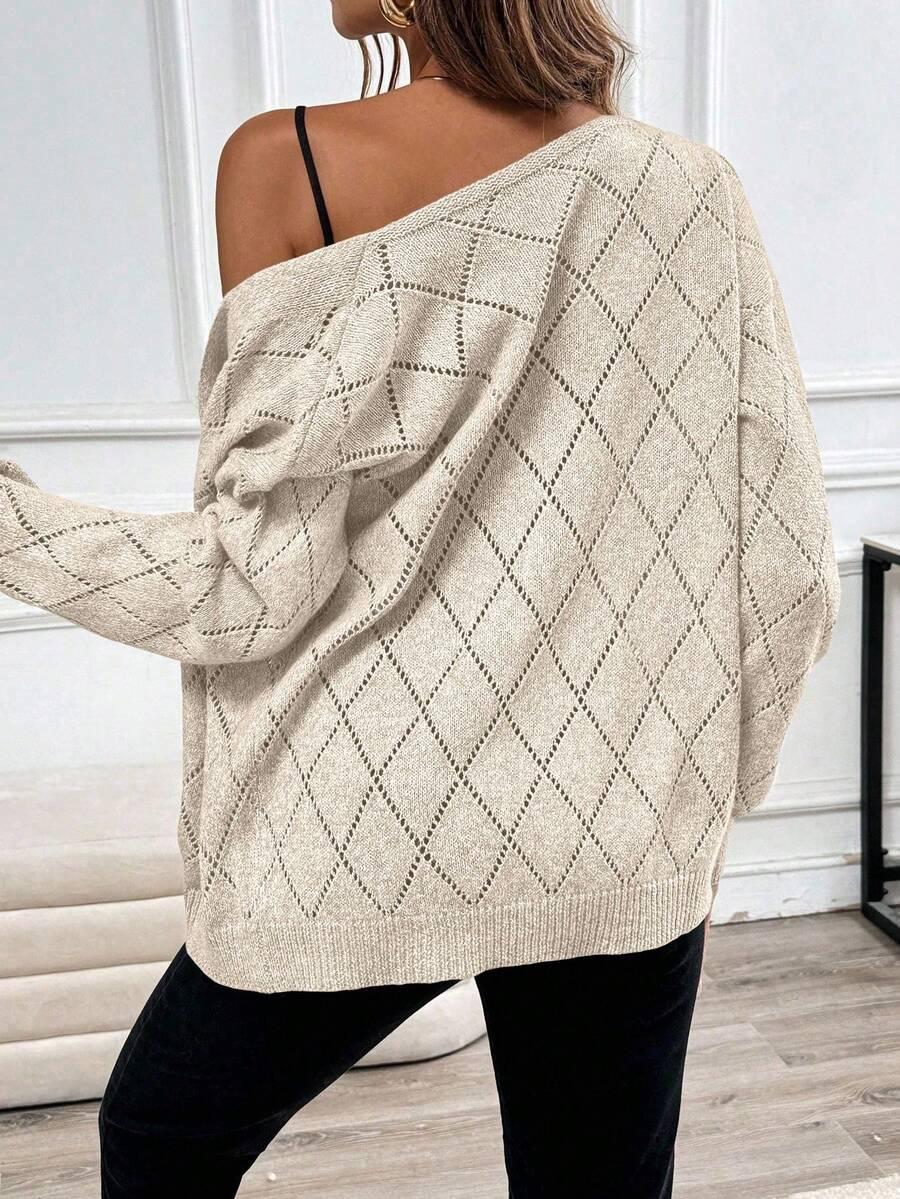 BEŻOWY SWETER KARDIGAN