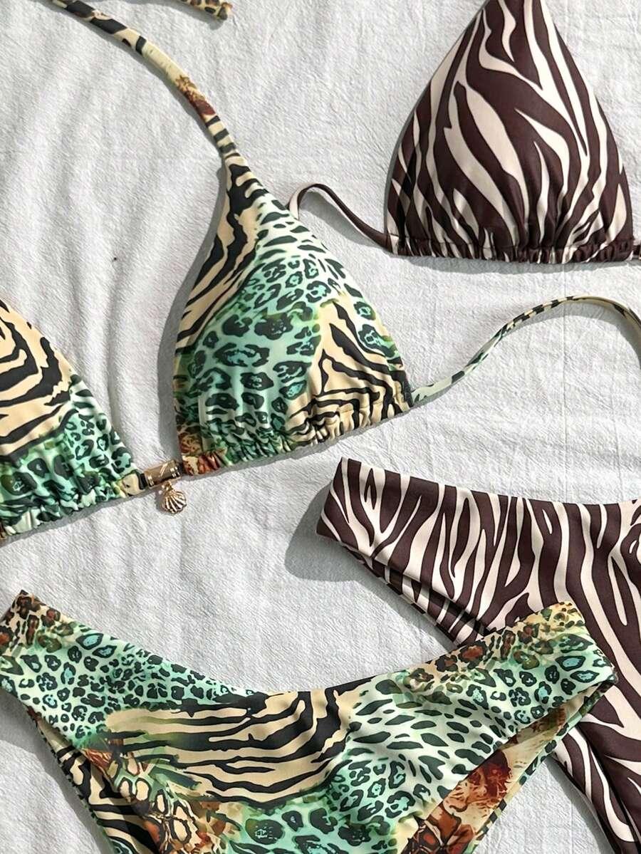 DWUCZĘŚCIOWY STRÓJ KĄPIELOWY WZÓR 2-PACK