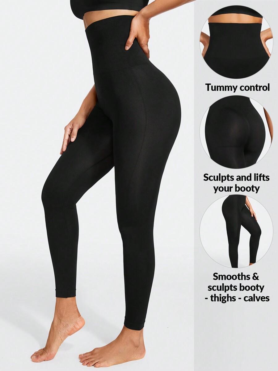 CZARNE LEGGINSY WYSOKI STAN