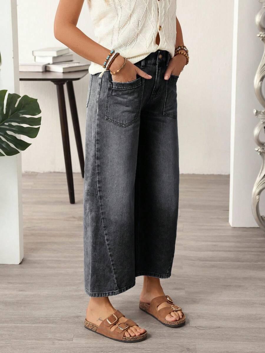 spodnie jeans kieszenie