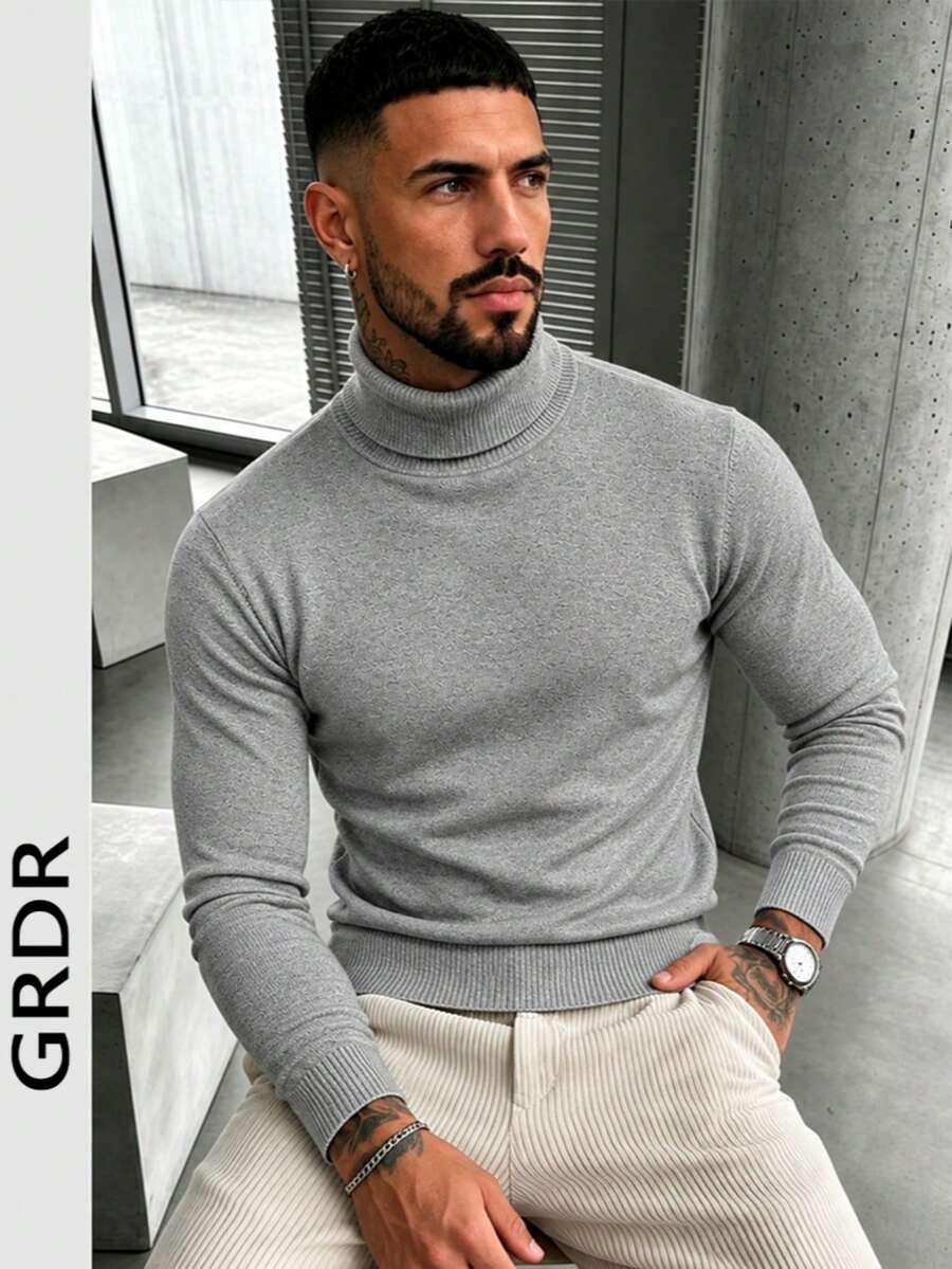 SZARY SWETER GOLF