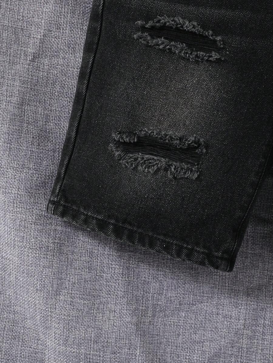 krótkie spodenki ripped jeans