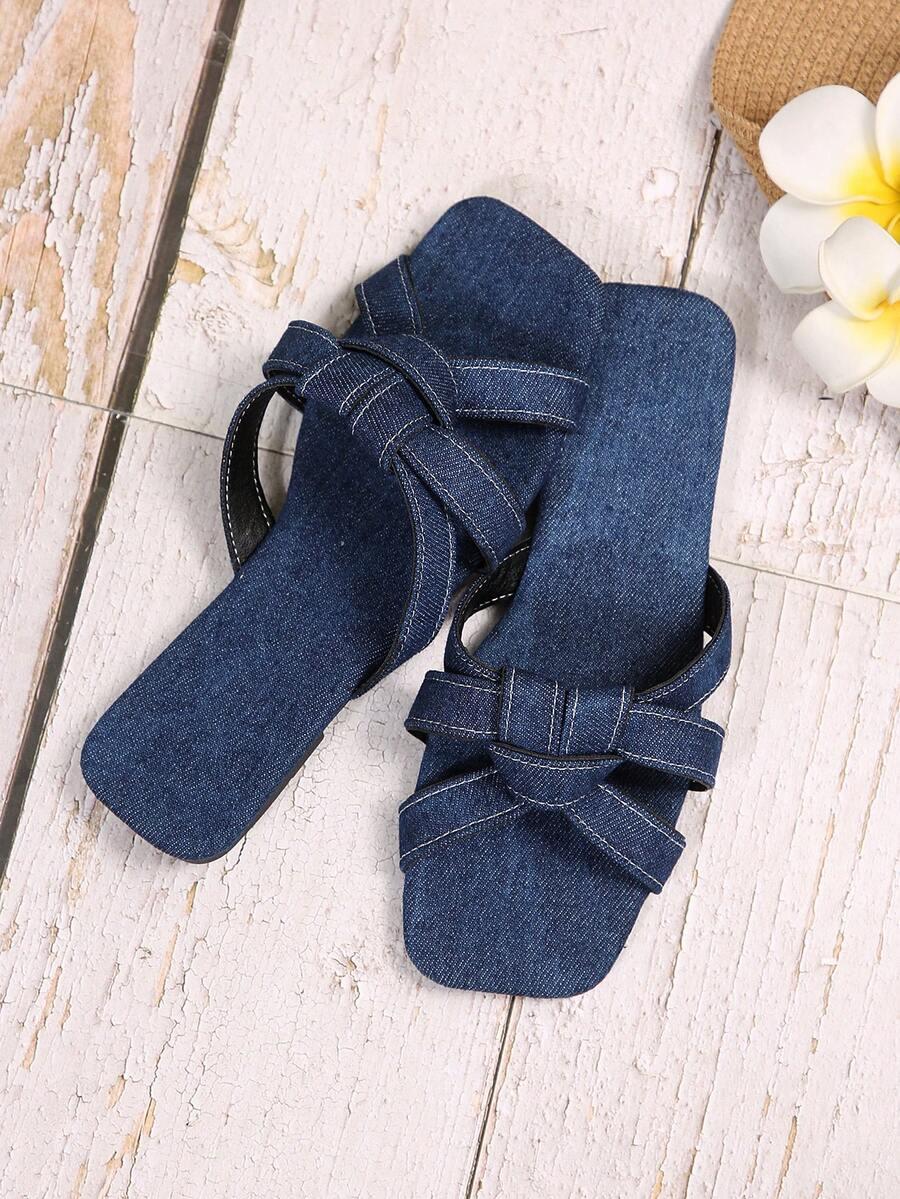 klapki casual jeans