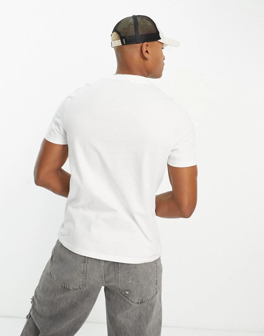 KLASYCZNY BIAŁY GŁADKI T-SHIRT