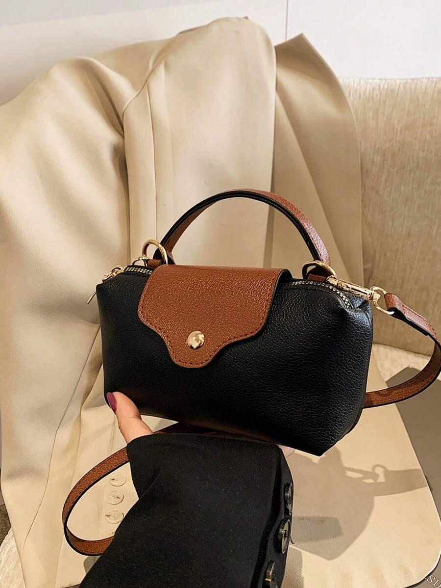 czarna mini torebka 