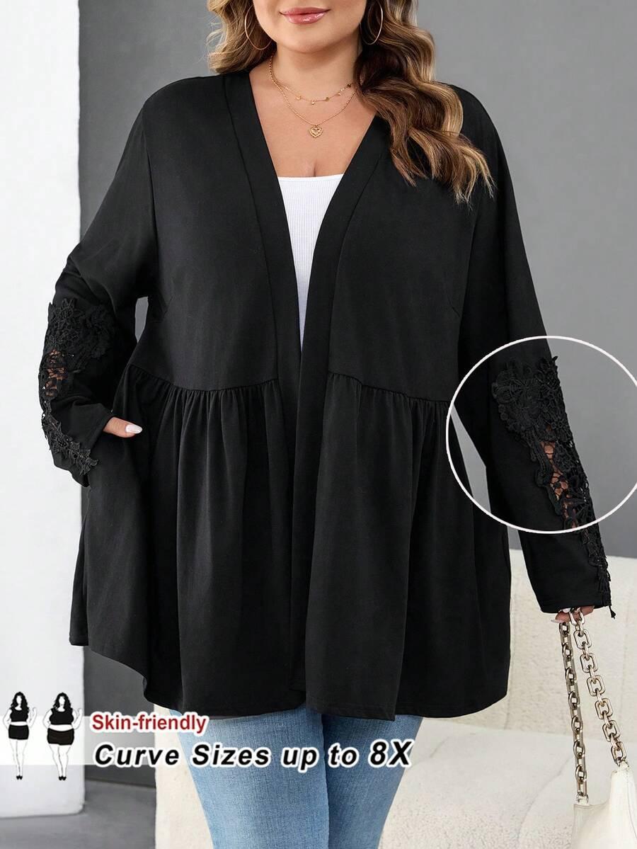 BLUZKA DAMSKA NARZUTKA PLUS SIZE OVERSIZE 