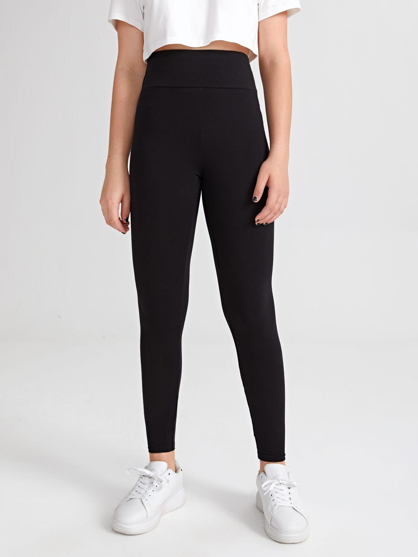 CZARNE KLASYCZNE LEGGINSY
