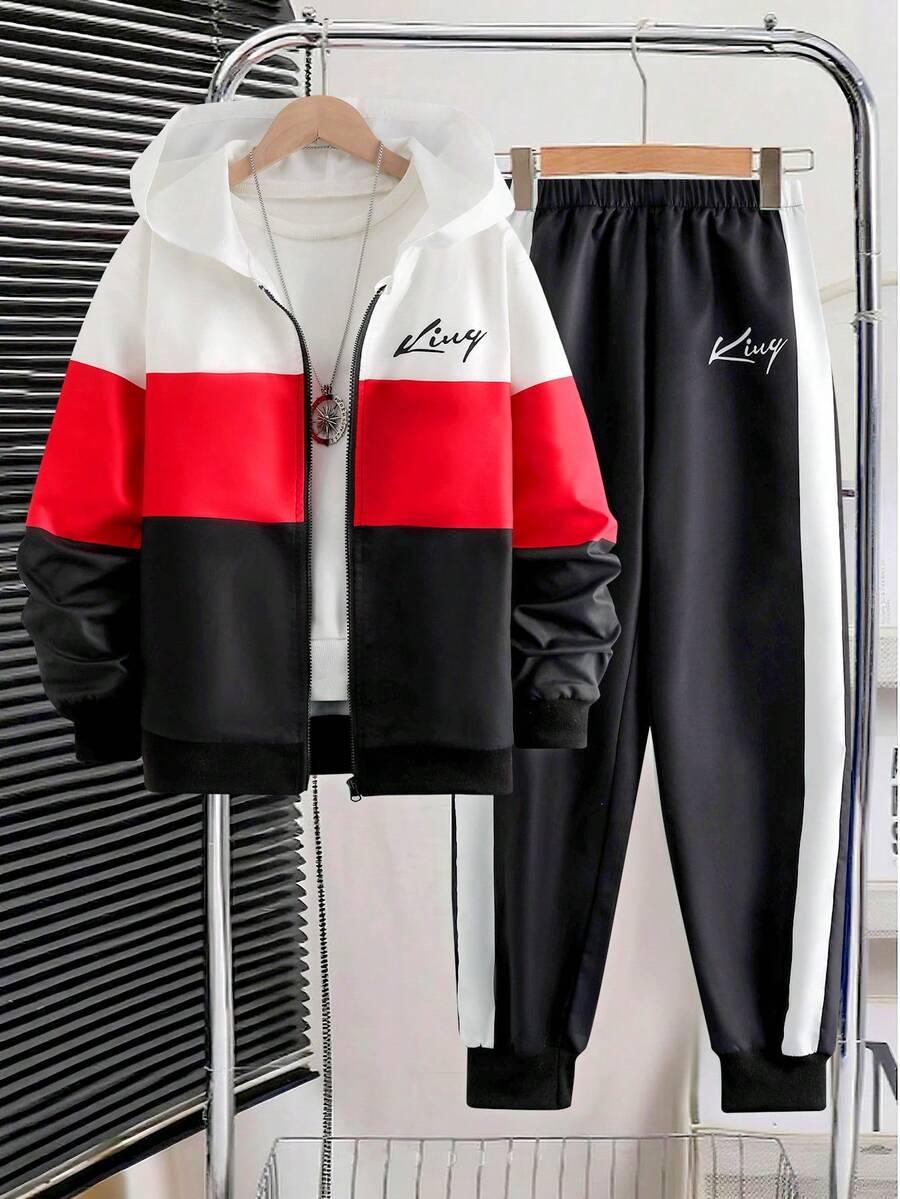 KOMPLET BLUZA SPODNIE