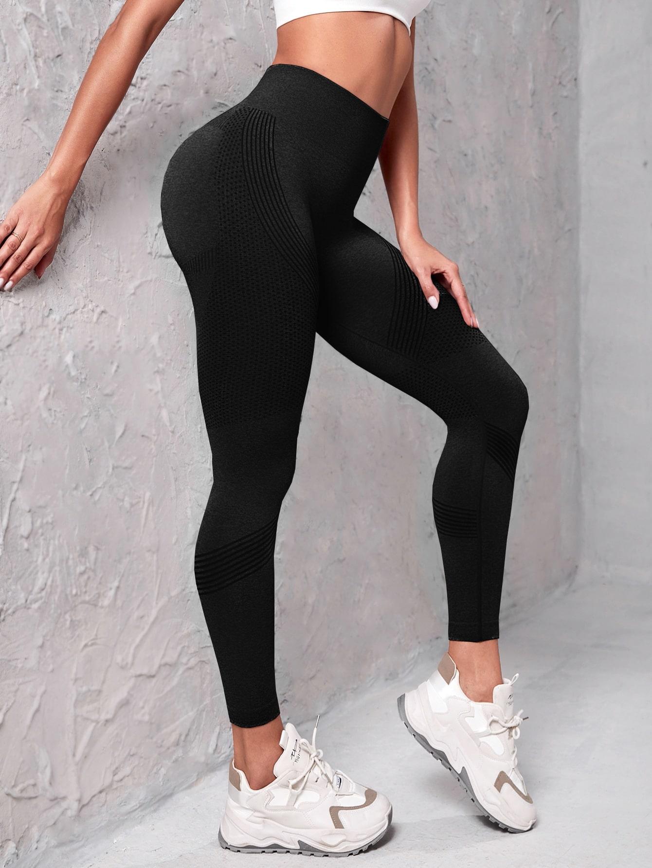 CZARNE SPORTOWE LEGGINSY
