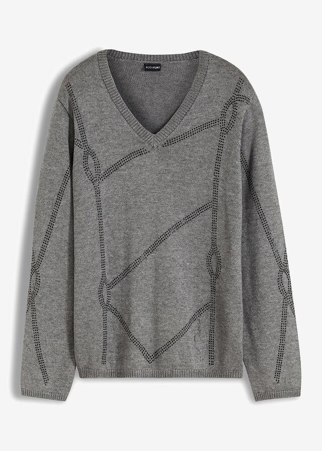 SWETER Z APLIKACJĄ 