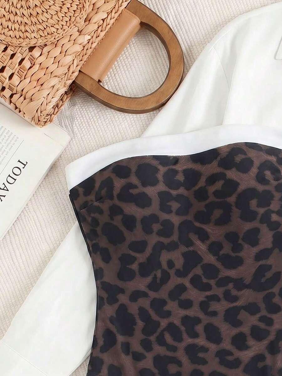 JEDNOCZĘŚCIOWY STRÓJ KĄPIELOWY ANIMAL PRINT