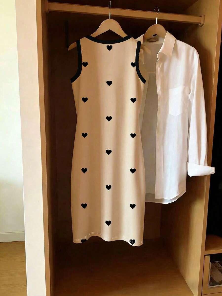 BEŻOWA MINI SUKIENKA
