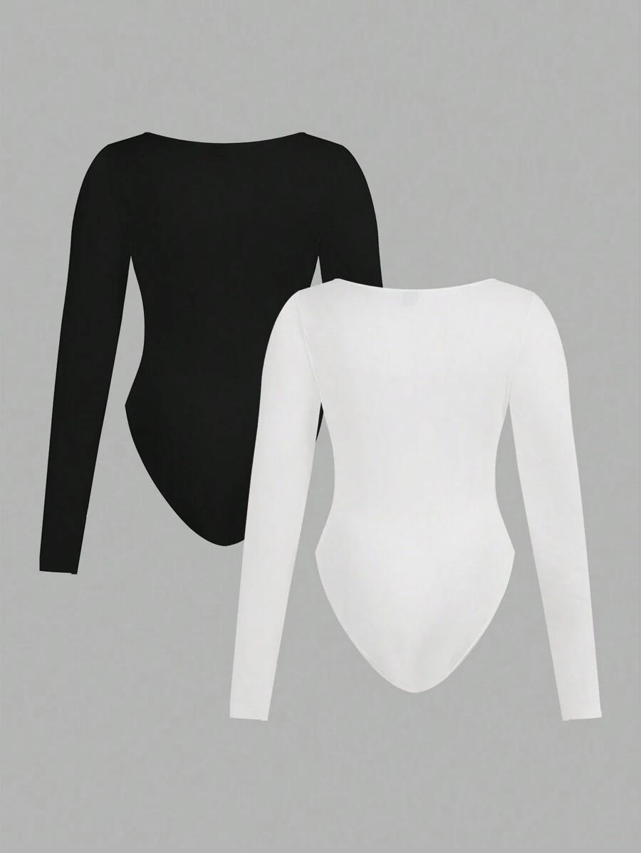 body z długim rękawem 2-pack