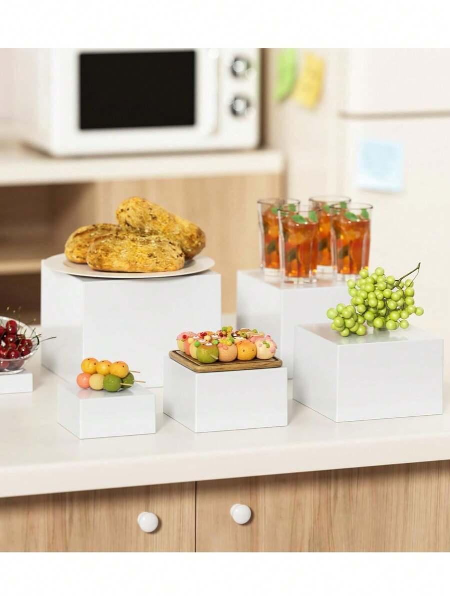 białe pojemniki 6-pack