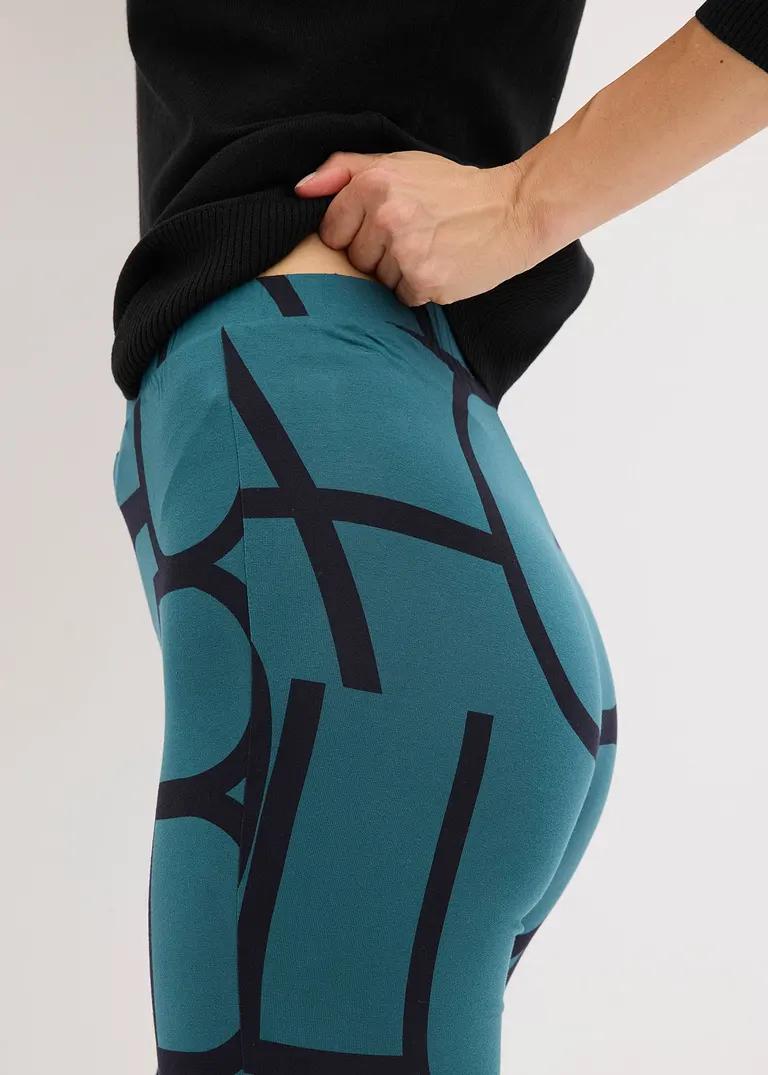 LEGGINSY DAMSKIE ZE WZOREM