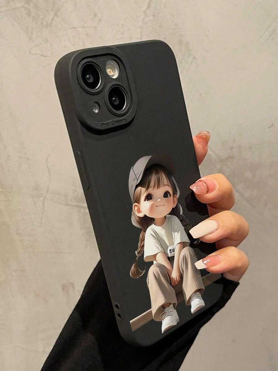czarne etui print iphone 17pro max