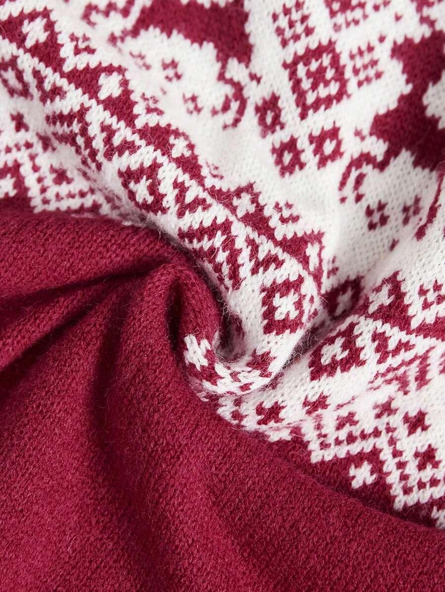 SWETER W ŚWIĄTECZNY WZÓR