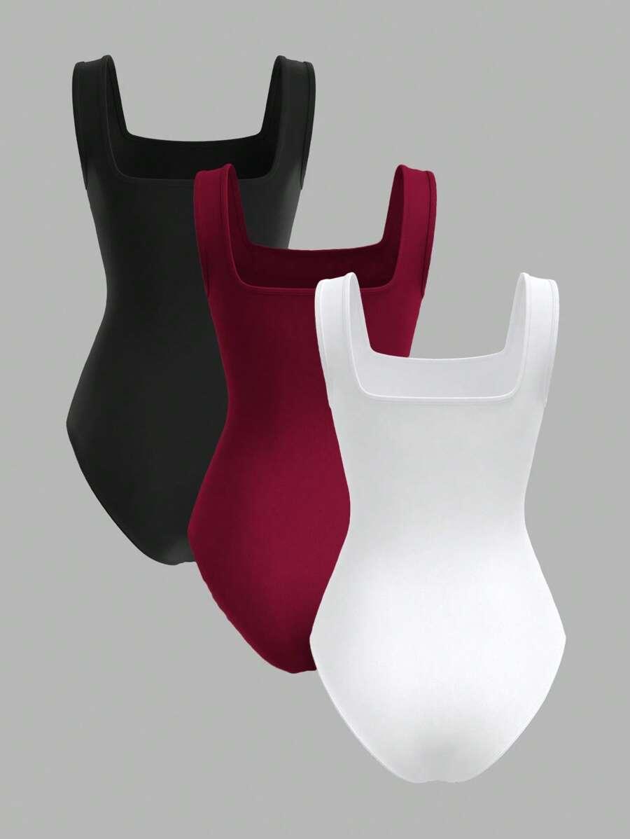 body bez rękawów 3-pack