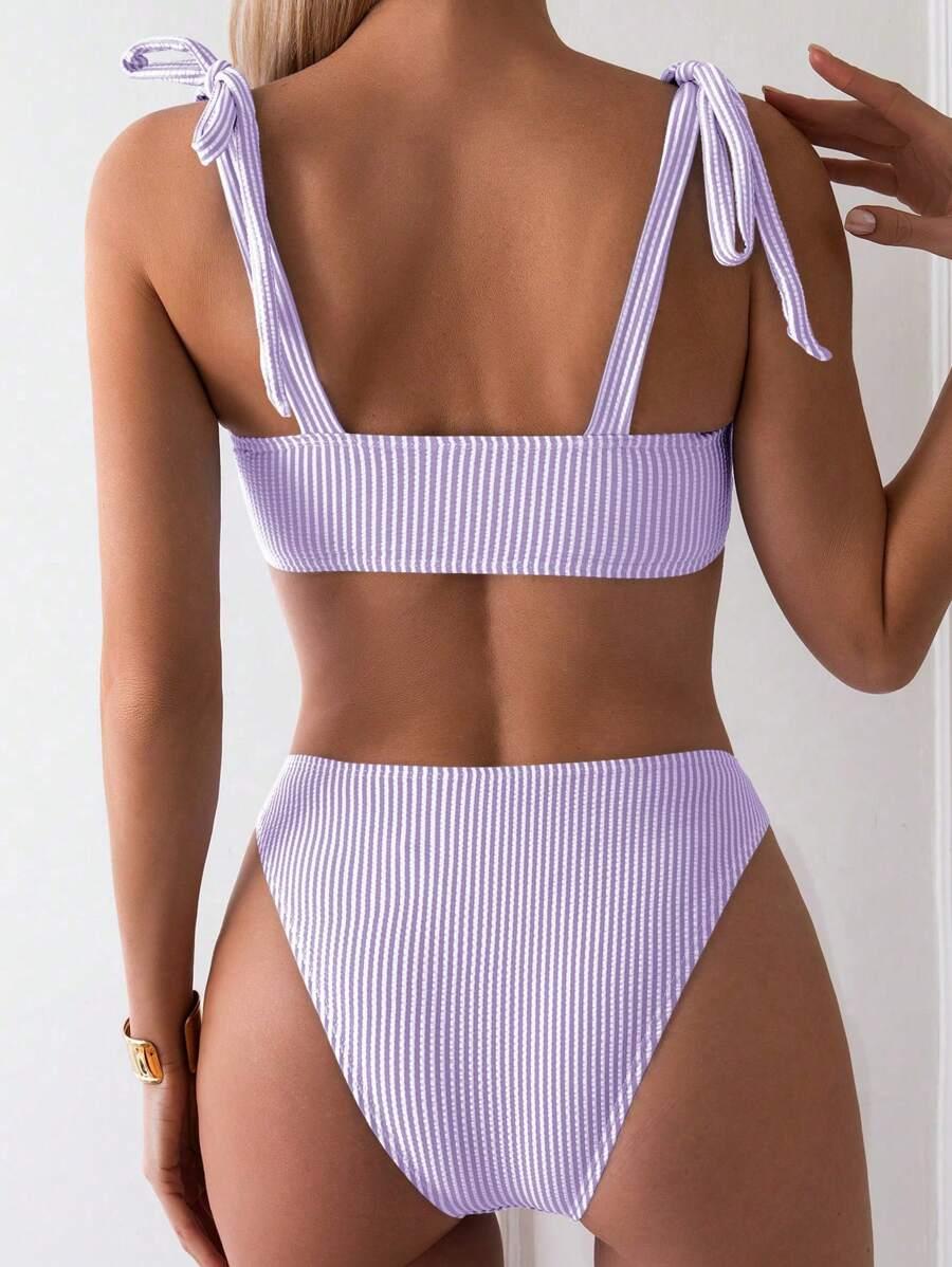 dół od bikini prążki