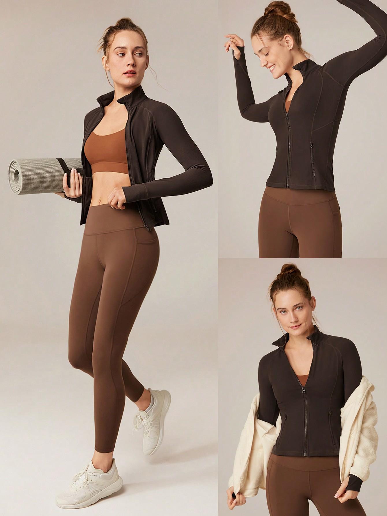 BLUZA STÓJKA ZAMEK