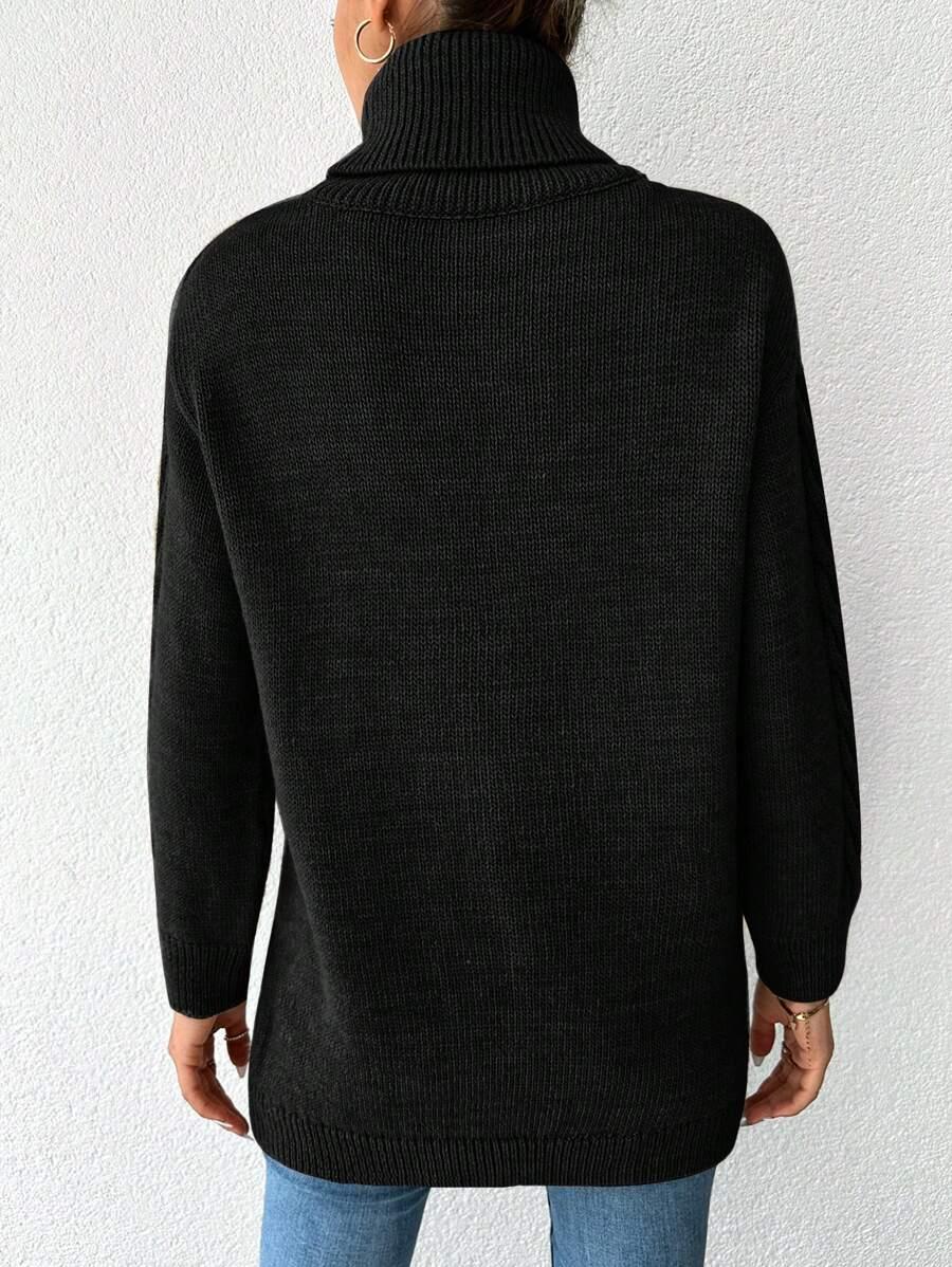 CZARNY SWETER GOLF 
