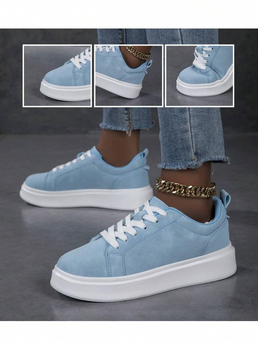 NIEBIESKIE BUTY SPORTOWE 