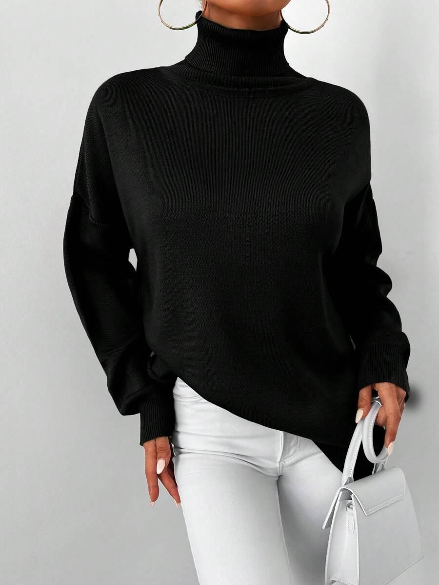 CZARNY SWETER GOLF