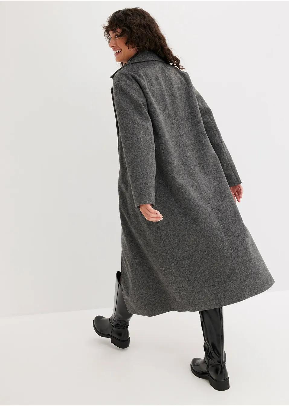 DWURZĘDOWY PŁASZCZ OVERSIZE