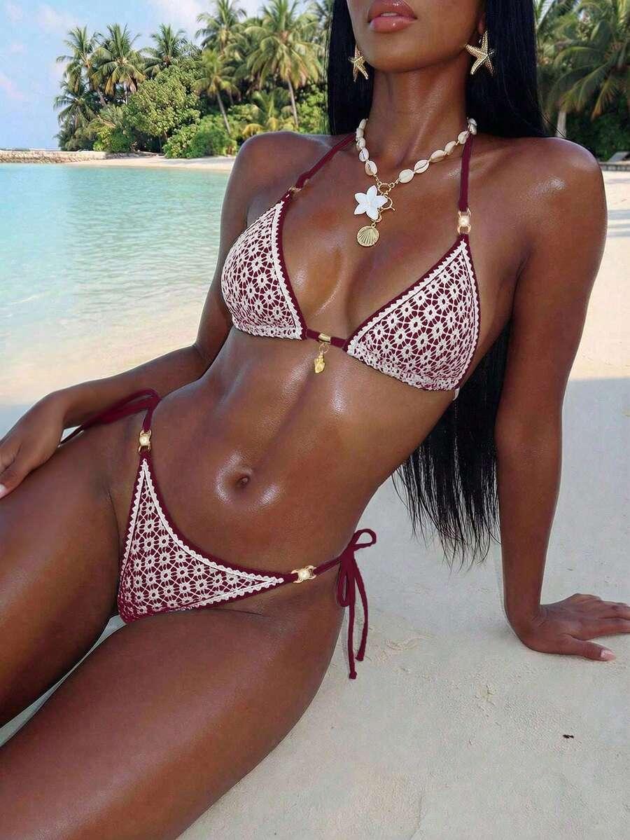 WIĄZANE BIKINI DWUCZĘŚCIOWE