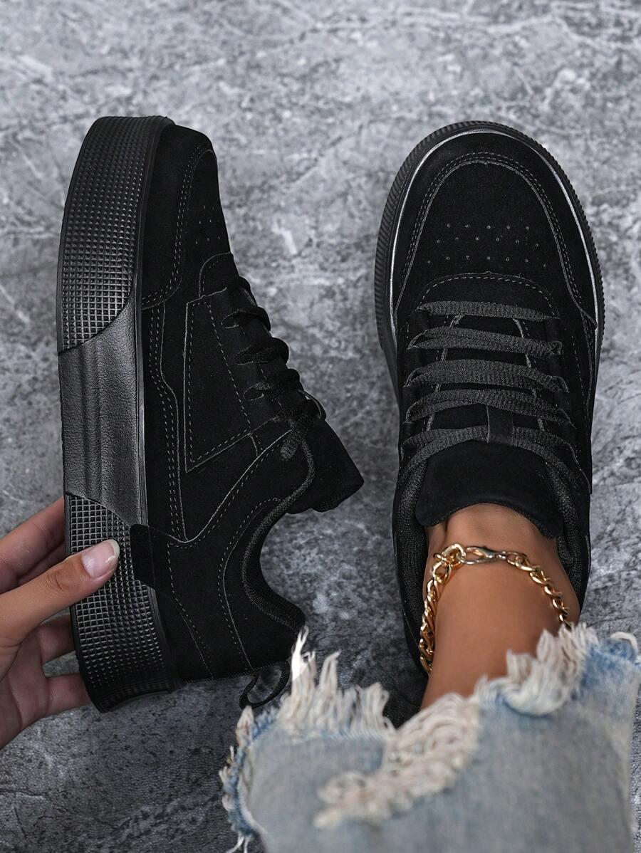 CZARNE BUTY SPORTOWE