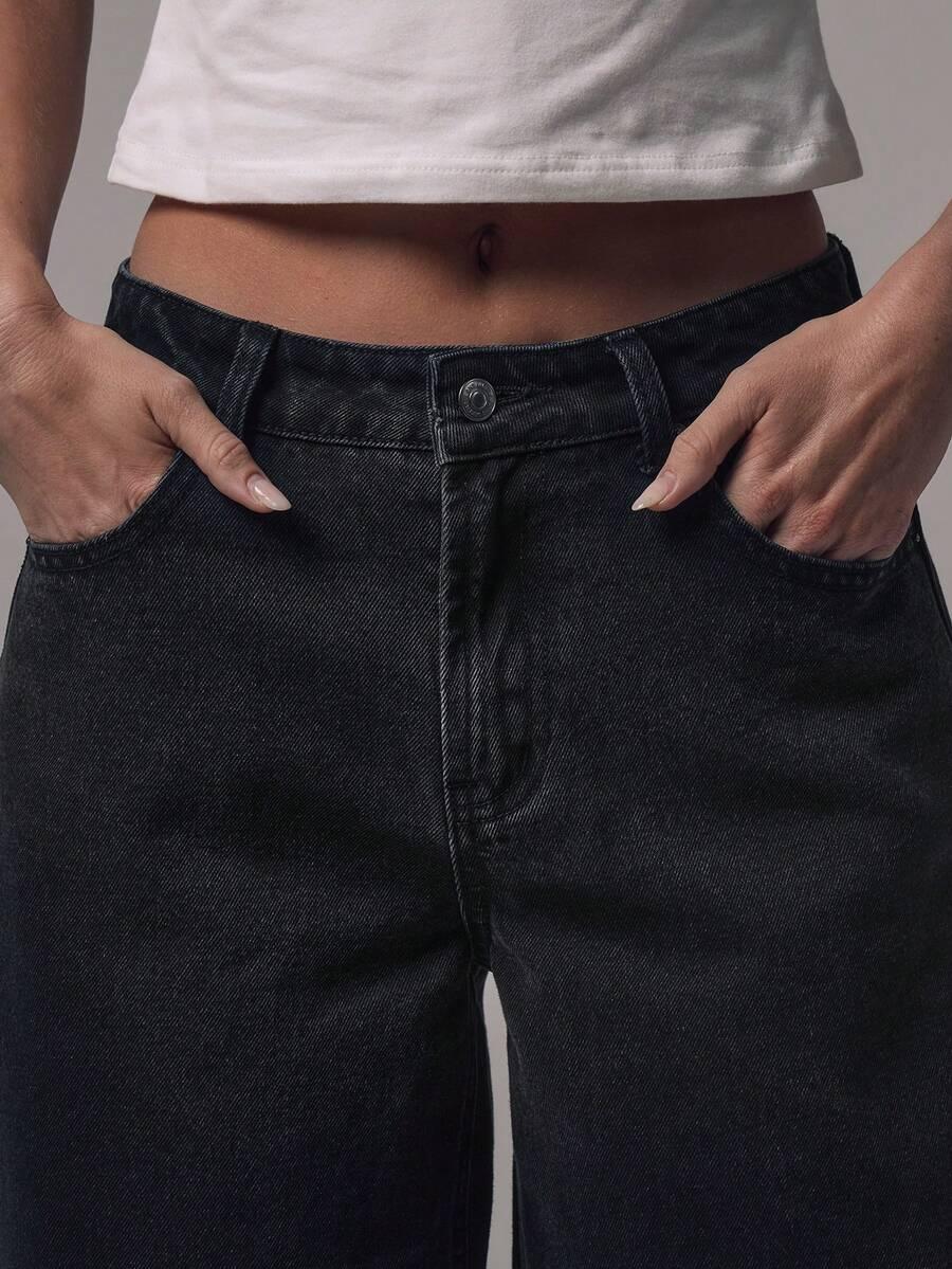 spodnie jeans prosta nogawka