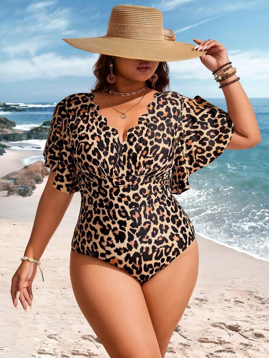 JEDNOCZĘŚCIOWY STRÓJ KĄPIELOWY ANIMAL PRINT